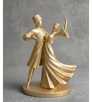 15 cm Sevdikleriniz İçin Hediyelik Kafkas Adige Çerkes Motifli 3D Figür Biblo