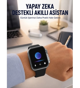Amoled Ekranlı Akıllı Saat Sesli Görüşme Gps Nabız Ve Uyku Takibi Yeni Nesil
