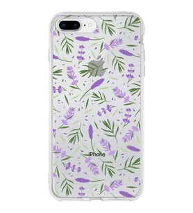 PrintiFy Apple  iPhone 8 Plus ile Uyumlu 1mm Slim Fit Water Color 3 Baskılı Şeffaf  Kılıf