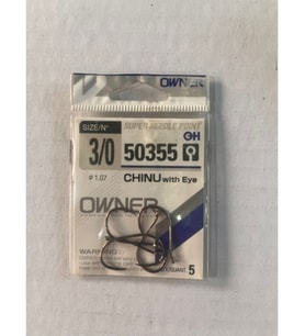 OWNER CHINU WİTH EYE 50355  NO:3/0 OLTA İĞNESİ