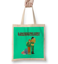 funny Travel gift design lover-Trippin Wanderlust Journey Adventurer Vacation Bez Çanta Uzun Saplı