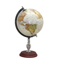 Dünya Küre Stantlı Dekoratif Döner World Globe SL318-A 38cm (Çok Renkli)