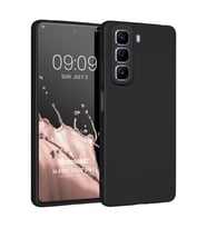 Microsonic Matte Silicone Infinix Hot 50 5G Kılıf Siyah