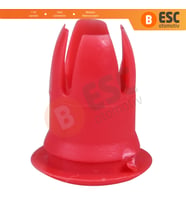Mercedes için 10 Adet Plastik Klips Kırmızı 0019882081