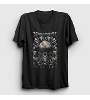 Presmono Unisex Siyah Thirteen Megadeth T-Shirt 66081tt