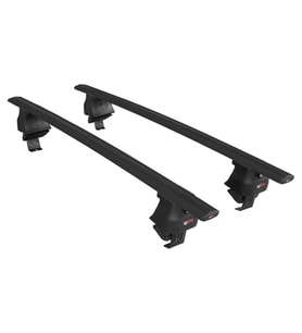 Porsche Cayenne 3 (9YA) 2018 ve Sonrası ile Uyumlu ACE-4 Ara Atkı Tavan Barı Siyah 2 Adet