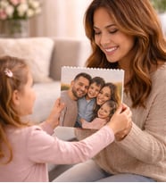 Anneler Gününe Özel Fotoğraflı Blok Puzzle