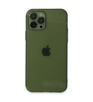 Apple iPhone 12 Pro Kılıf Fly Lens Silikon - Yeşil