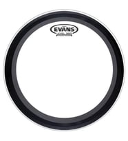 Evans BD22EMAD2 22 İnç Kick (Bas Davul) Derisi Şeffaf (Clear) Çift Katman (17 Mil), EMAD Değiştirilebilir Süngerli Susturucu Sistemi