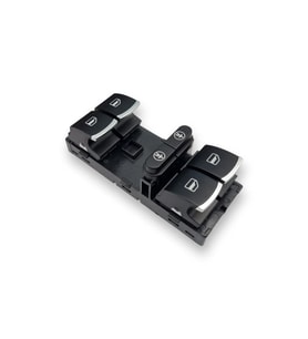 VW Touran 2011-2015 Sol Ön Kapı Cam Açma Düğmesi Kromlu 7P6959857
