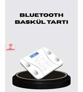 Northcity Akıllı Vücut Analiz Tartısı – Bluetooth Bağlantılı 8 Ölçüm Verili Dijital Baskül Kilo ve Sağlık Takibi