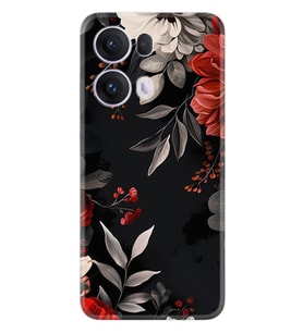 Oppo Reno 13F Kılıf Boutique Baskılı Resimli Non Flowers Pcode -001