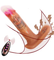 Phantom Kumandalı Hareketli Dildo