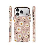 iPhone 17 Pro Vorian Çift Katmanlı MagSafe Kılıf Daisy Mocha Garden