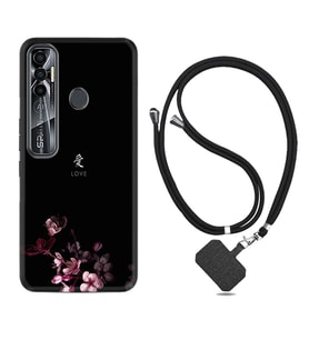Tecno Spark 6 6 Go 8C 8 Pro 7 7 Pro Kılıf Boyun Askılı Silikon Love 1629