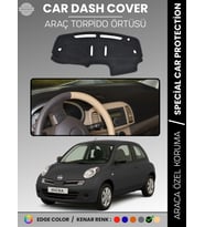NİSSAN MİCRA MARCH (2005-2010) Torpido Örtüsü Premium Kalite Torpido Koruma Araca Özel UV Koruma