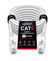 UPTECH CAT6 Ethernet Kablosu 3 Metre RJ45 LAN İnternet Modem Router Bilgisayar Kablosu