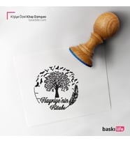 Kişiye Özel Kitap Damgası Kitap Mührü Kaşe Kitap Mühür Özel Damga 59