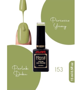 Adanil 15 ml Misyul Profesyonel Zeytuni Kalıcı Oje Mis-153