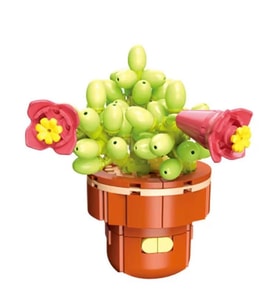 DOSTOYS 113-20 BLOSSOM MİNİ ÇİÇEK BLOK OYUNCAK SARKAN DAMKORUĞU 195  PARÇA 6+