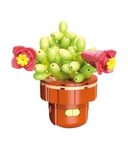 DOSTOYS 113-20 BLOSSOM MİNİ ÇİÇEK BLOK OYUNCAK SARKAN DAMKORUĞU 195  PARÇA 6+