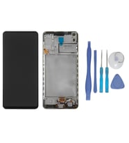 Tkgz - Samsung Galaxy A21s SM-A217 Uyumlu Lcd Ekran Dokunmatik Servis ÇITALI + TAMİR SETİ