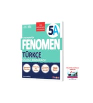 Fenomen Yayıncılık 2025-2026 5. Sınıf Türkçe Soru Bankası A Seviyesi %100 Başarı İçin Yeni Müfredat (Çok Renkli)