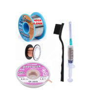 Mechanic Lehim Noclean Sn63/pb37 40g 0,5mm Lehim Toplama Cp-2015 Emme Teli 2mm 5li Set