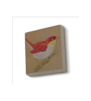 Kuş Baskılı Taş Magnet 5X5