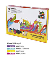 Nova Color Akrilik Pouring Set HAWAİİ 