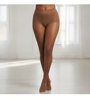 Lady Fity Kadın Parlak İnce Bronz Renk Büyük Beden 15 Den Külotlu Çorap 44-50 BB2709