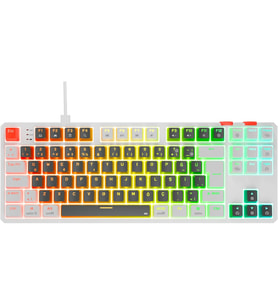 Type-C Bağlantılı OUTEMU Red Swich Q Mekanik Gaming Oyuncu Klavye RGB