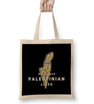 Help Save Palestinian lives Bez Çanta Uzun Saplı