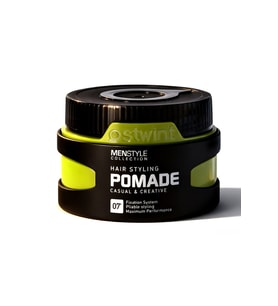 Ostwint Menstyle Collection Profesyonel Saç Şekillendirici Pomade Wax, Doğal ve Güçlü Tutuş, Uzun Süreli Etki, No:07 Pomade Wax 150 ml.