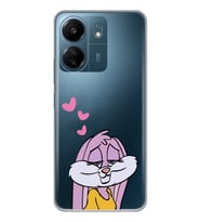 Xiaomi Redmi 13C Uyumlu Lola Bunny Tasarımlı Şeffaf Telefon Kılıfı