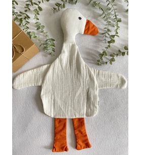 HOŞGELDİN BEBEK , UNİSEX YENİDOĞAN HEDİYELİK , SEVİMLİ OYUNCAK , BEBEK HEDİYE , MÜSLİN UYKU ARKADAŞI   , HASTANE ODASI , BABY SHOWER , BEBEK GÖRME HEDİYESİ (Beyaz)
