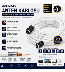 Premium Anten Kablosu 20 Metre