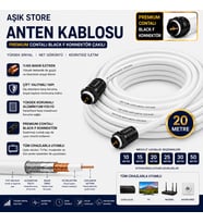 Premium Anten Kablosu 20 Metre