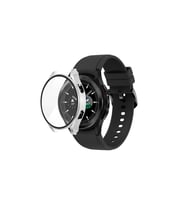 Watch 5 44mm Wall Camlı Kasa Ekran Koruyucu - Gümüş