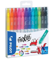 Pilot Frixion Colors Silinebilir Keçeli Kalem Seti 12 Renk M Uç SWFCS12E