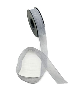 Nopel Keten Kurdele 2.5 Cm  (20 Metre)  Gri