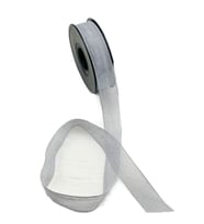 Nopel Keten Kurdele 2.5 Cm  (20 Metre)  Gri