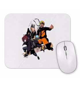 Jiraya e Alunos Mouse Pad