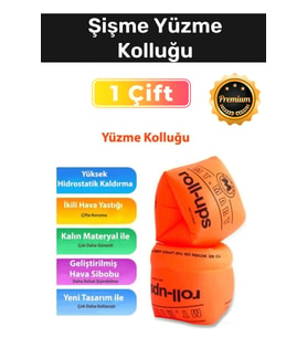 Özel Üretim Pvc Malzeme Kolu Saran Hava Yastıklı Her Yaşa Uygun Şişme Yüzme Kolluğu