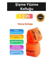 Özel Üretim Pvc Malzeme Kolu Saran Hava Yastıklı Her Yaşa Uygun Şişme Yüzme Kolluğu