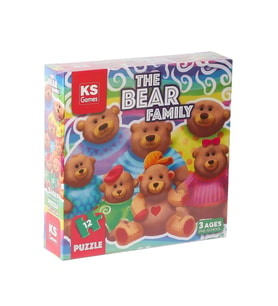 Prs 32705 The Bear Family Pre School Puzzle-Kspuzzle