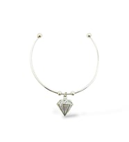 Silver Diamond Çelik Kelepçe