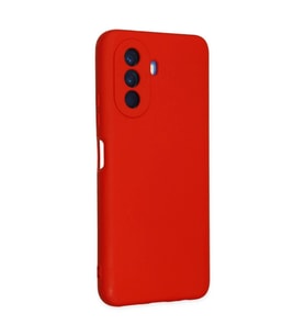 Huawei Nova Y70 Kılıf Nano İçi Kadife  - Kırmızı