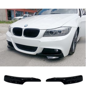 Bmw E90 LCI 3 Serisi M Techinc Ön Flap Set Piona Black 2008 2009 2010 2011