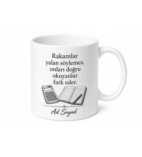 Dünya Muhasebe Günü Hesapları Kuruşu Kuruşuna Tutanlara Kupa Bardak Hediye